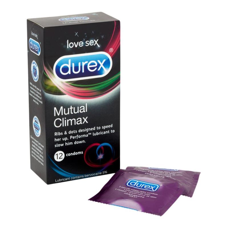 Durex Mutual Climax Bedøvende Kondomer - 10 Stk.