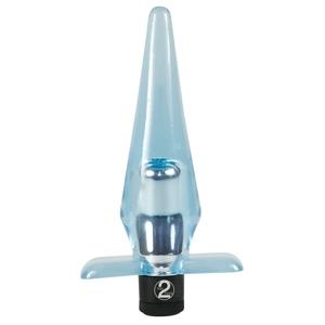 Anal Blue - Fantastisk analprop med justerbar vibration