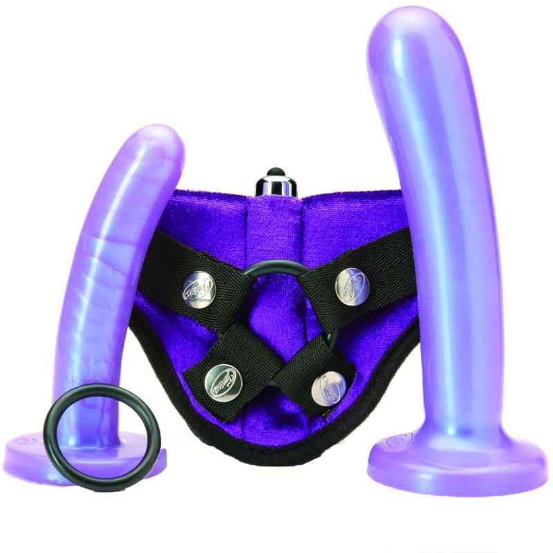 Strap-On Begyndersæt i Lilla fra Tantus - Perfekt til Nybegyndere