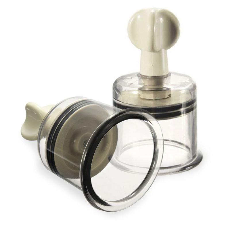 2 Twist Cups XXL - 60 mm med Drejesystem til Brystet