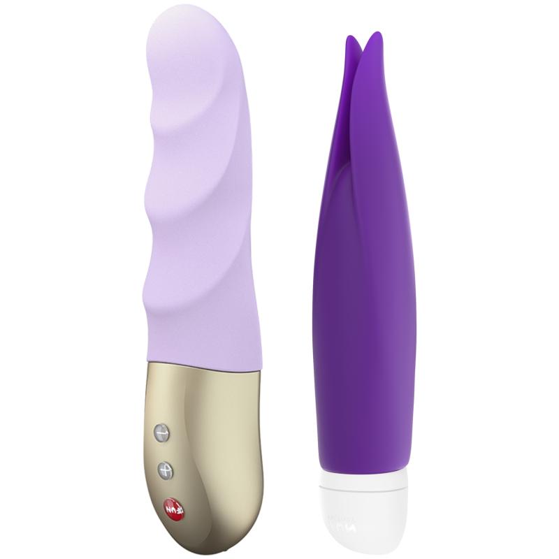 All About Your Clit Vibrator Sæt - Lilla Fra Fun Factory