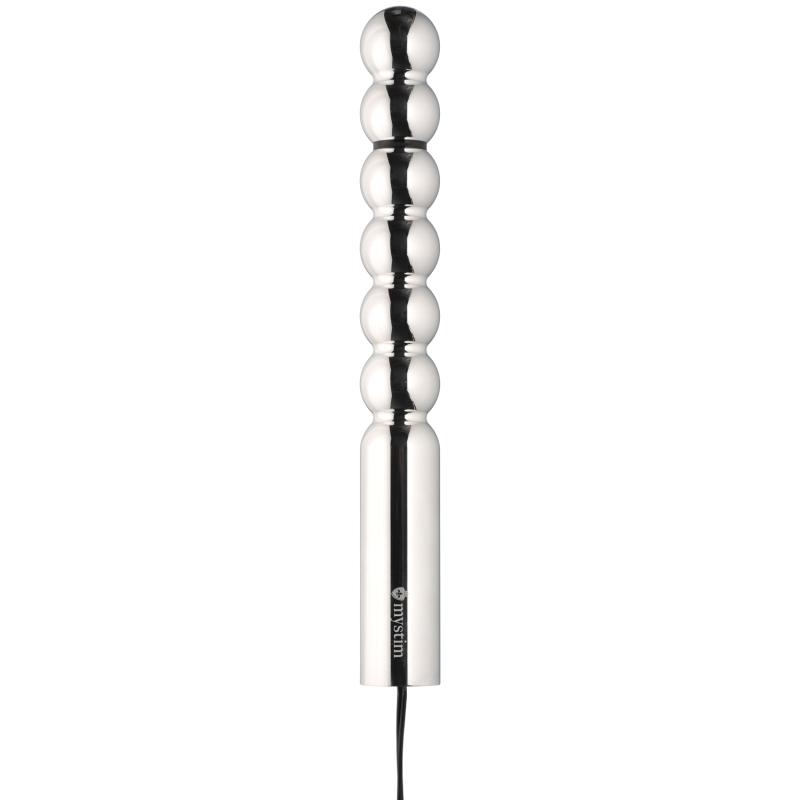 Bal(l)zac Metal Dildo 25 cm - Elektrisk Nydelse i Sølv