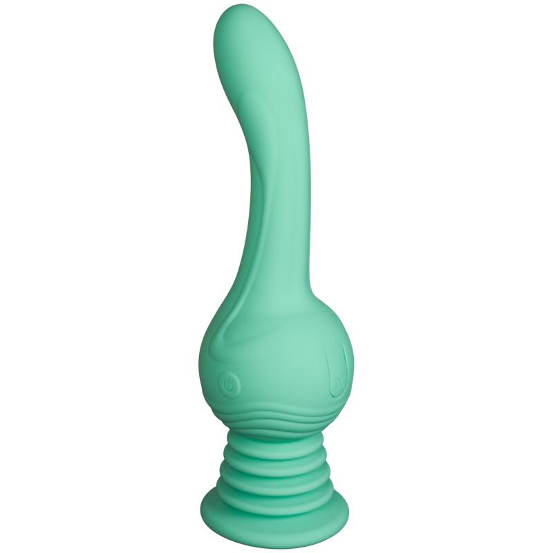 Centrifugal Vaginal Vibrator i Turkis - Tilfredsstillende Pleaser