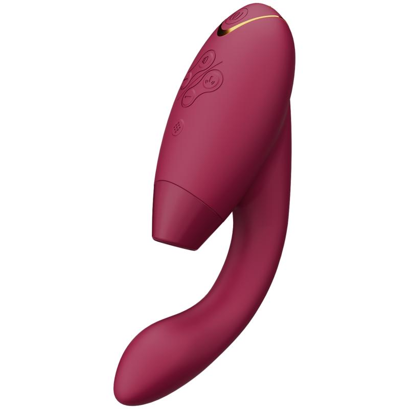 Duo 2 G-Punkt og Klitoris Stimulator - Bordeaux fra Womanizer