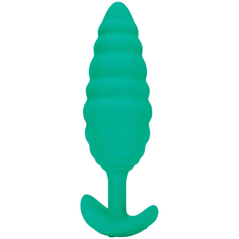 B Vibe Twist Vibrerende Butt Plug - Grøn Nydelse