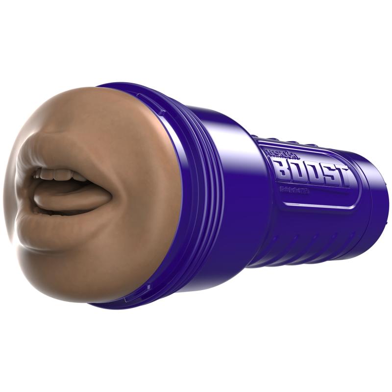 Boost Blow Medium Dark Masturbator - Realistisk Mundoplevelse