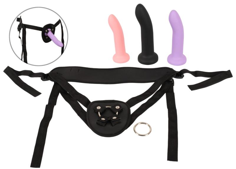 4-delt Strap-On Sæt fra You2Toys til sjov og leg