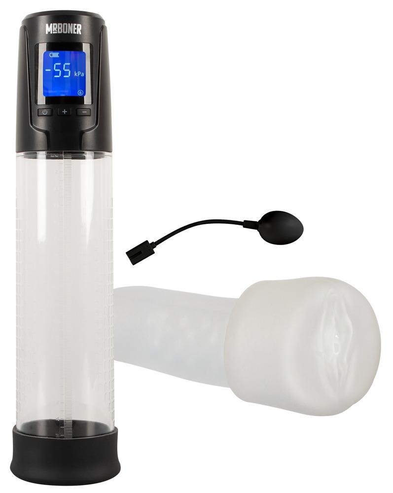 Automatisk Penispumpe med Vibro Vagina Sleeve - Sjov og Træning