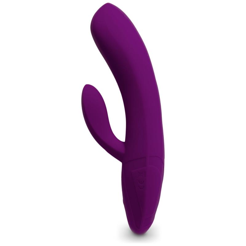V.1 Silikone Rabbit Vibrator i Lilla - Fantastisk Tilbud!