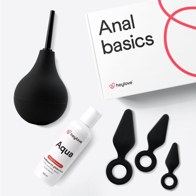 Anal Basics Begynderpakke - Udforsk Nydelse og Hygiejne