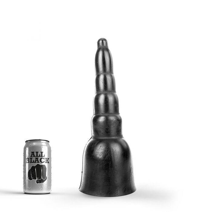 18" Stor Anal Dildo - Eksklusiv fra All Black