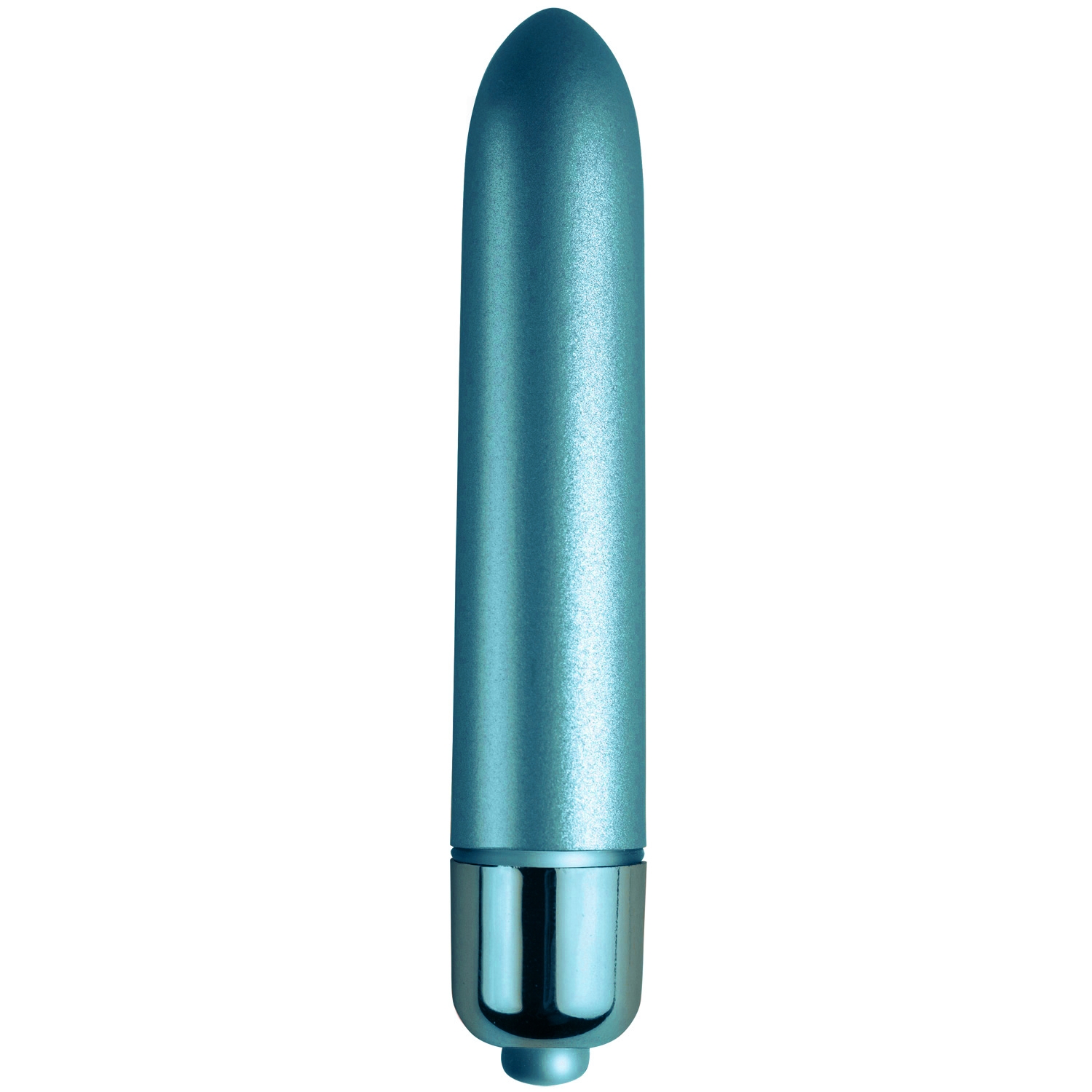 90 Mm Touch Of Velvet Klitoris Vibrator   Turquoise fra Rocks Off