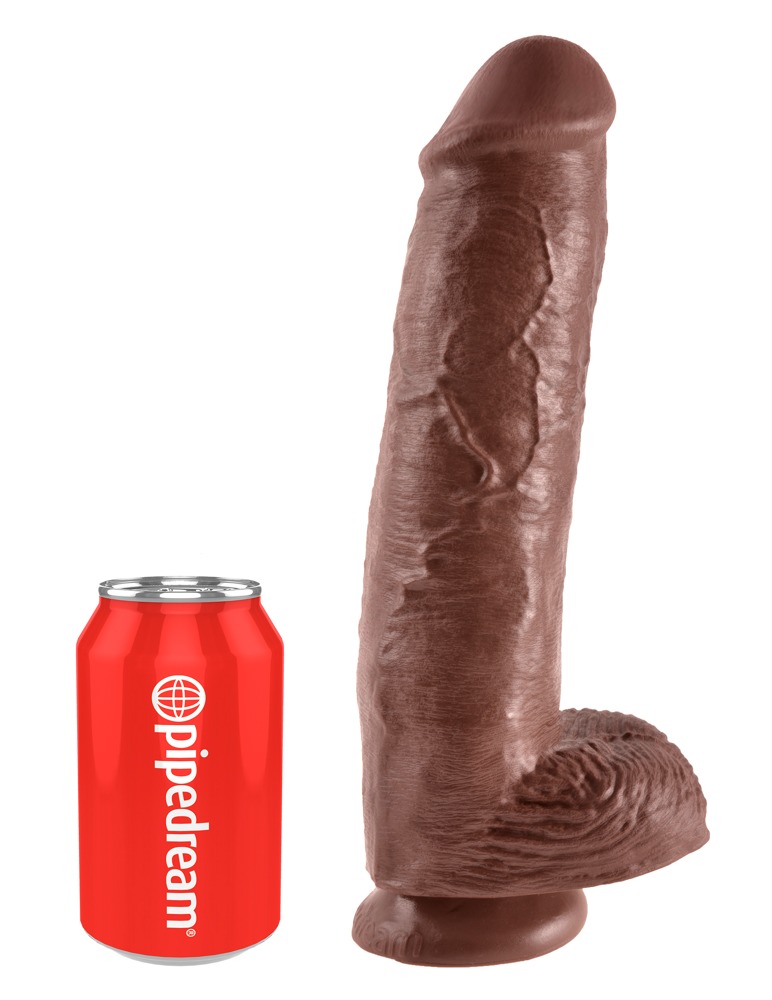 11" Cock With Balls fra King Cock