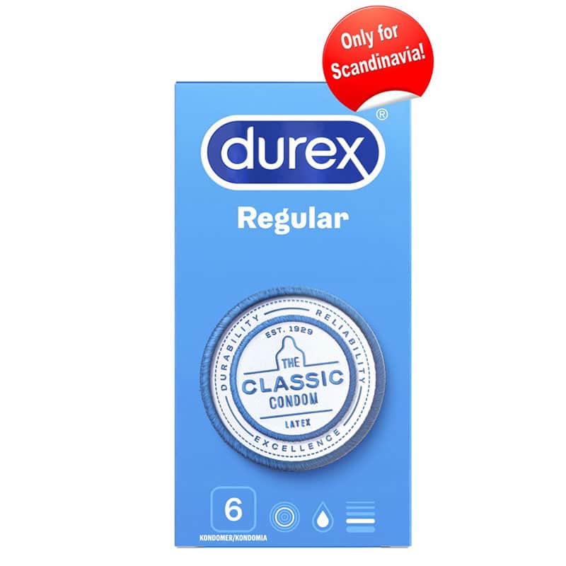 Classic Kondom 6 Stk fra Durex