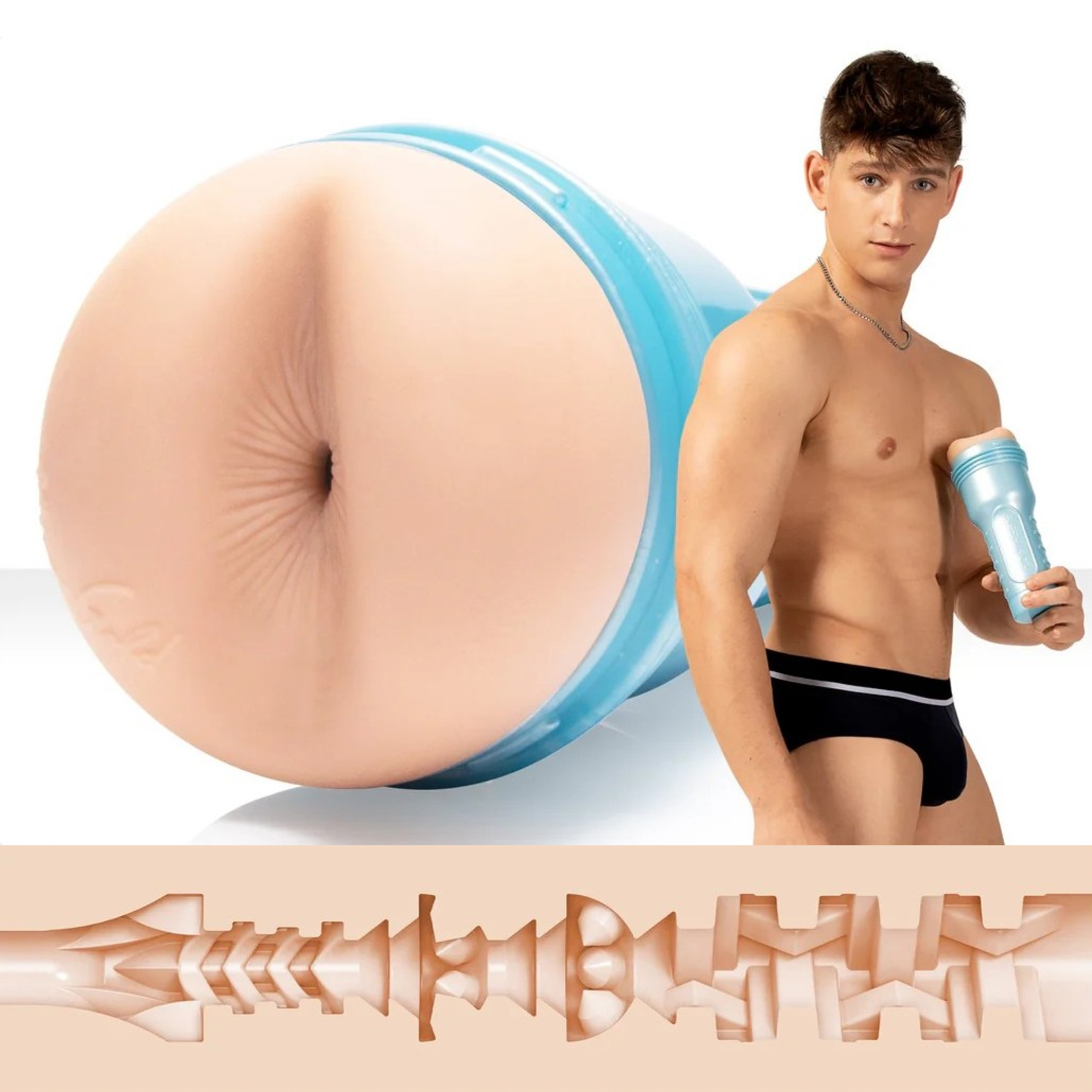 Fleshjack Reno Gold Golden Boy fra Fleshlight
