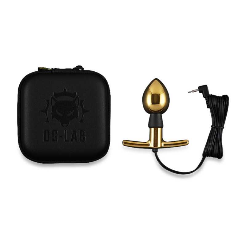 Dungeon Lab Bi Polar Electro Plug Gold fra Dungeon-lab