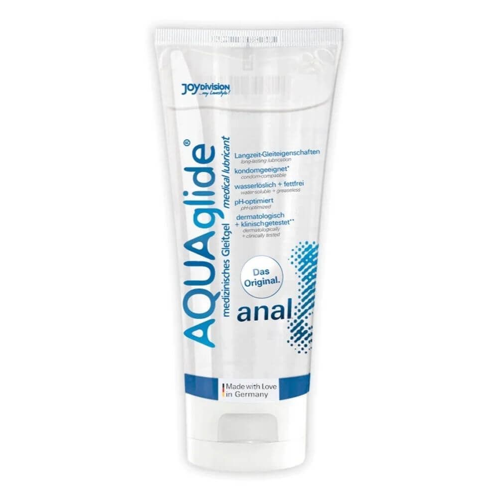 Aquaglide Anal Glidecreme   100 Ml. fra Joydivision